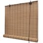 vidaXL Bambu rullaverhot 2kpl 150 x 220 cm ruskea hinta ja tiedot | Rullaverhot | hobbyhall.fi