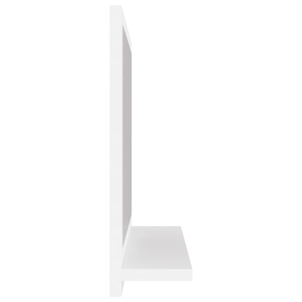 vidaXL Kylpyhuonepeili valkoinen 40x10,5x37 cm lastulevy hinta ja tiedot | Kylpyhuonepeilit | hobbyhall.fi