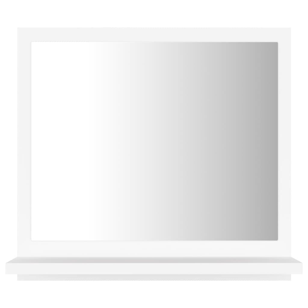 vidaXL Kylpyhuonepeili valkoinen 40x10,5x37 cm lastulevy hinta ja tiedot | Kylpyhuonepeilit | hobbyhall.fi