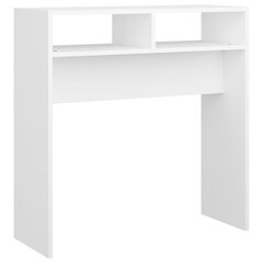 vidaXL Konsolipöytä valkoinen 78x30x80 cm lastulevy hinta ja tiedot | Sohvapöydät | hobbyhall.fi