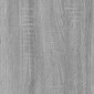 vidaXL Riippuva kaappi harmaa Sonoma 80x31x60 cm tekninen puu hinta ja tiedot | Keittiön kaapit | hobbyhall.fi