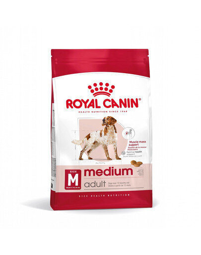 Royal Canin SHN Medium Adult BF keskikokoisille aikuisille koirille, siipikarjanlihaa, 4 kg hinta ja tiedot | Koiran kuivaruoka | hobbyhall.fi