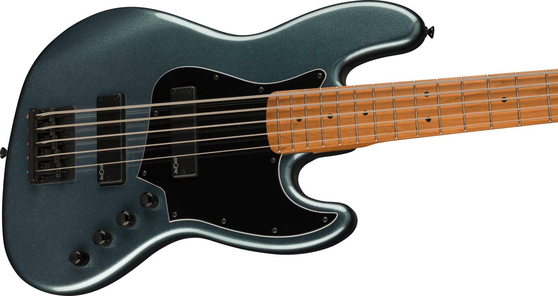 Bassokitara Fender Contemporary Active Jazz Bass HH V Gunmetal Metallic hinta ja tiedot | Kitarat | hobbyhall.fi