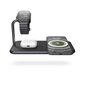 Zens Dual+Watch Aluminium Magnetic Wireless Charger Black ZEDC05BM/00 hinta ja tiedot | Puhelimen laturit | hobbyhall.fi