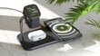 Zens Dual+Watch Aluminium Magnetic Wireless Charger Black ZEDC05BM/00 hinta ja tiedot | Puhelimen laturit | hobbyhall.fi