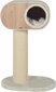 Raapimapuu Zolux Wonderful Cat, 60x42,5x92 cm, hiekanvärinen hinta ja tiedot | Raapimispuut ja kiipeilypuut | hobbyhall.fi