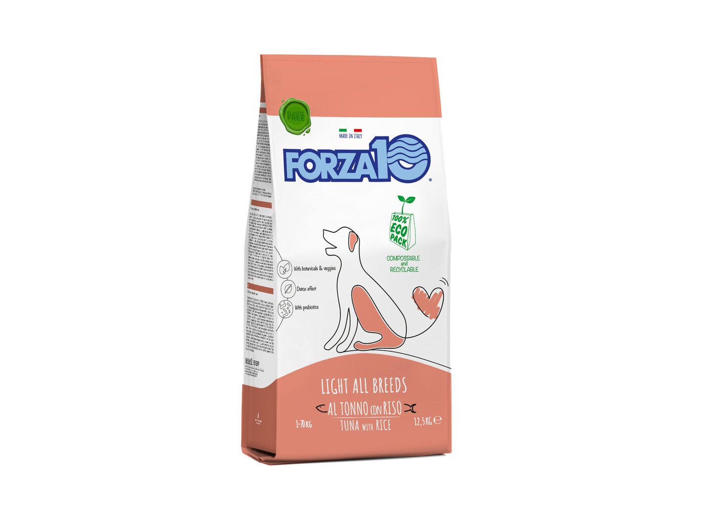 Forza10 Maintenance Light aikuisille koirille tonnikalaa ja riisiä, 12,5kg hinta ja tiedot | Koiran kuivaruoka | hobbyhall.fi