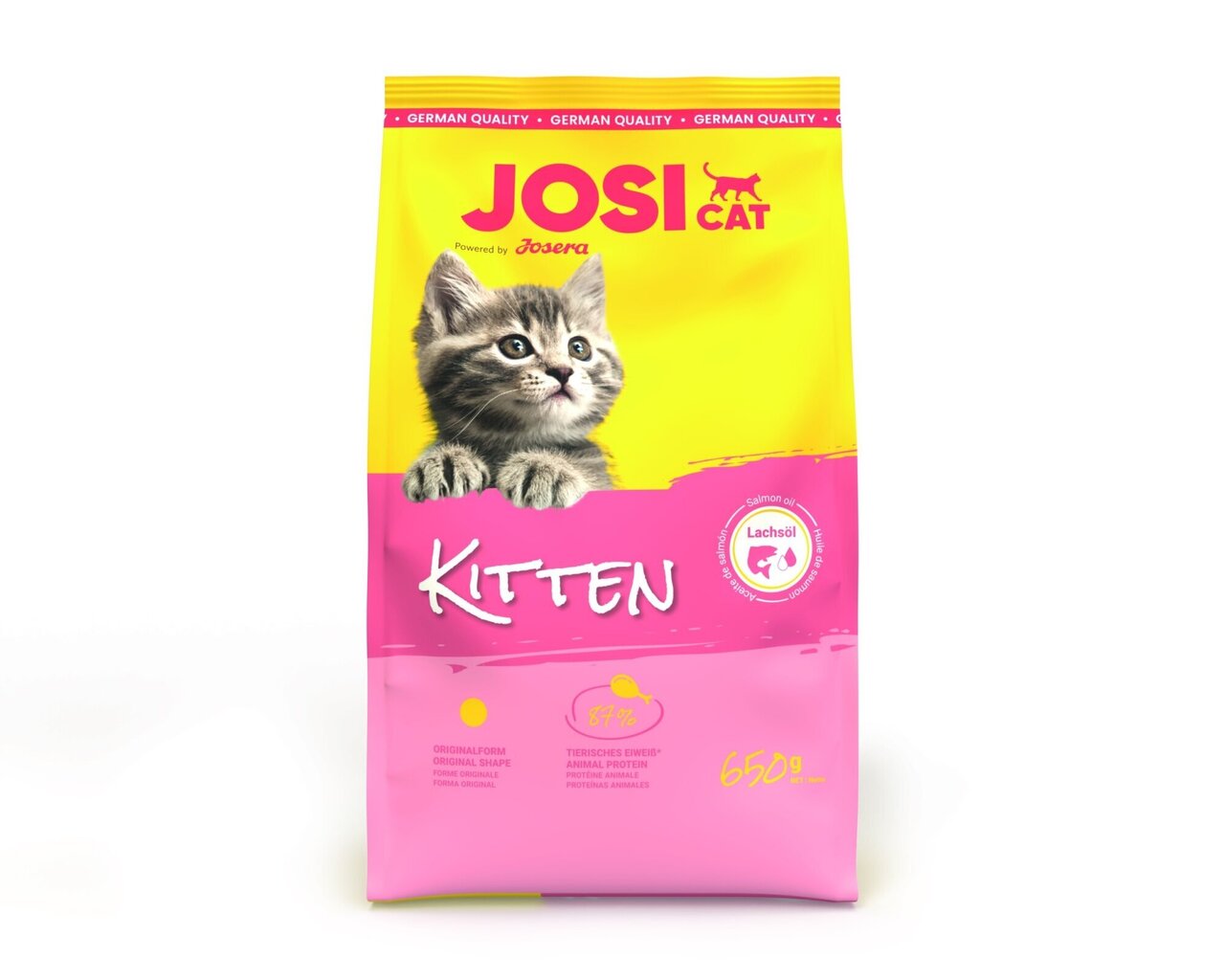 Josera Josicat lihalla ja jyvillä, 650 g hinta ja tiedot | Kissan kuivaruoka | hobbyhall.fi