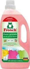 Pesugeeli Frosch, värillisille kankaille, granaatti, 1,5 L hinta ja tiedot | Pyykinpesuaineet | hobbyhall.fi