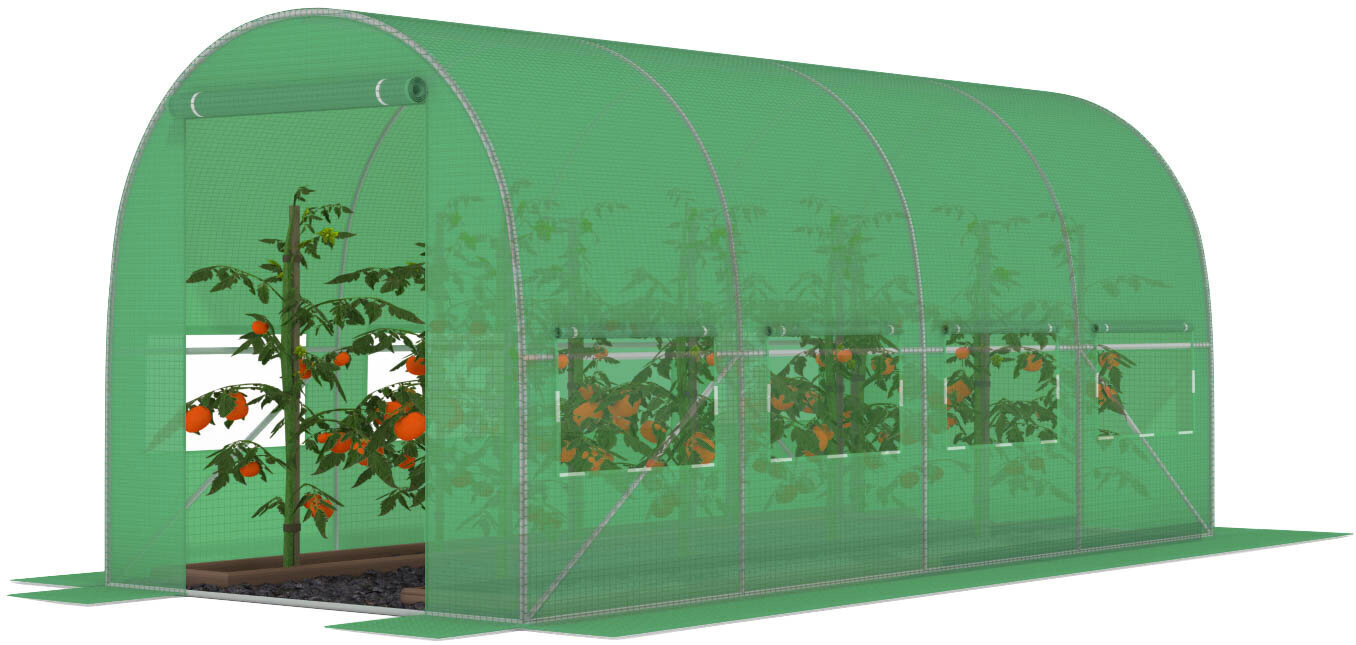 Kasvihuone Funfit Garden, 400x200x200 cm hinta ja tiedot | Kasvihuoneet | hobbyhall.fi