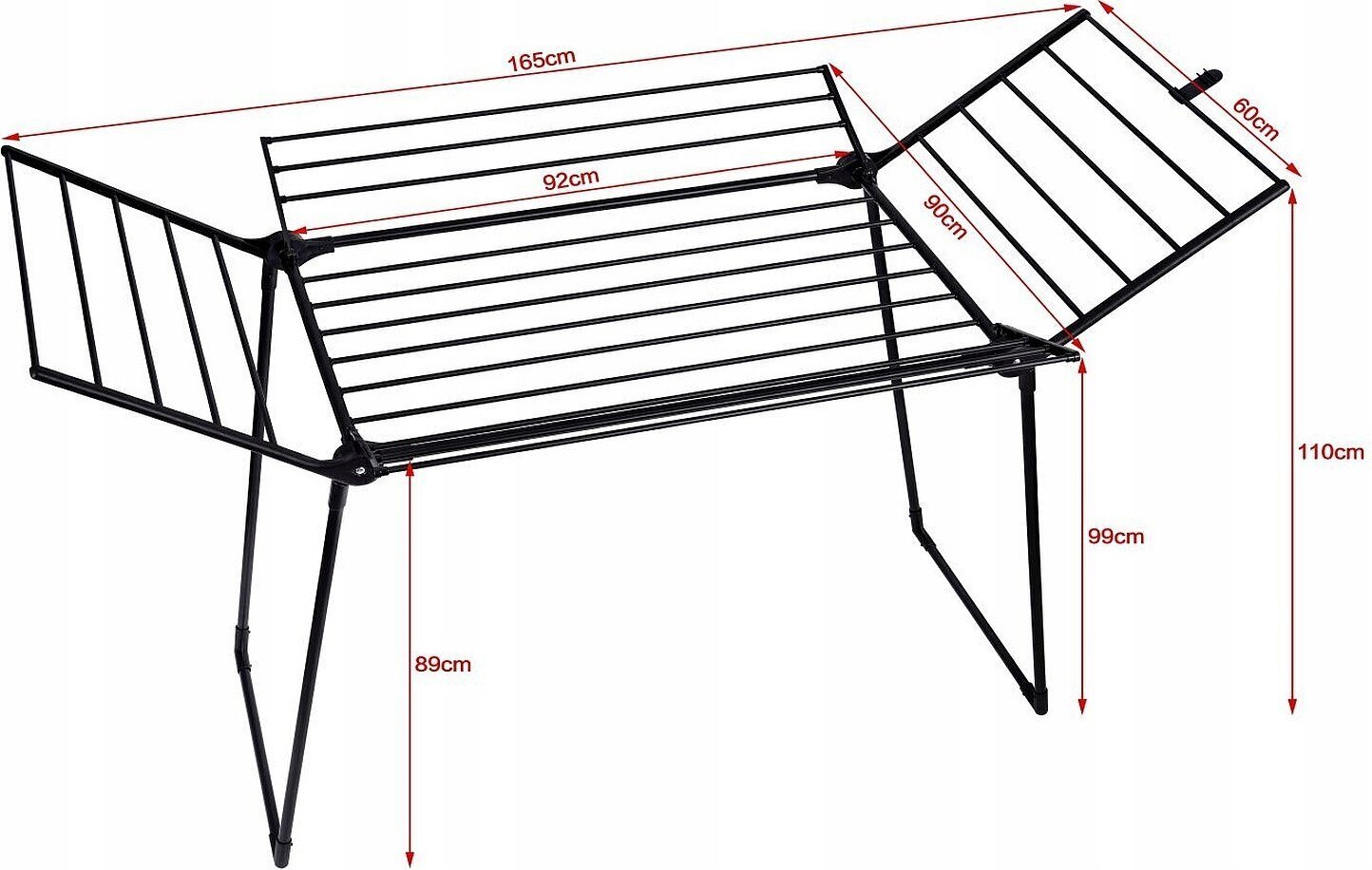 Promis kuivausrumpu, 94x165x88 cm hinta ja tiedot | Kuivaustelineet ja tarvikkeet | hobbyhall.fi