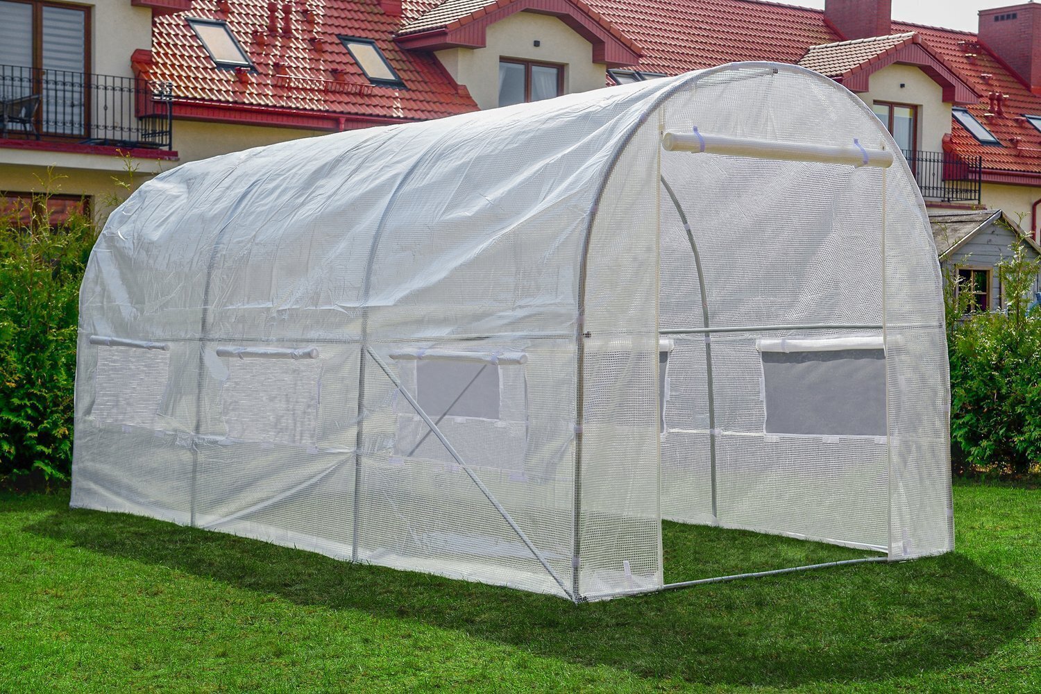 Kasvihuone Funfit Garden, 400x250x200 cm hinta ja tiedot | Kasvihuoneet | hobbyhall.fi