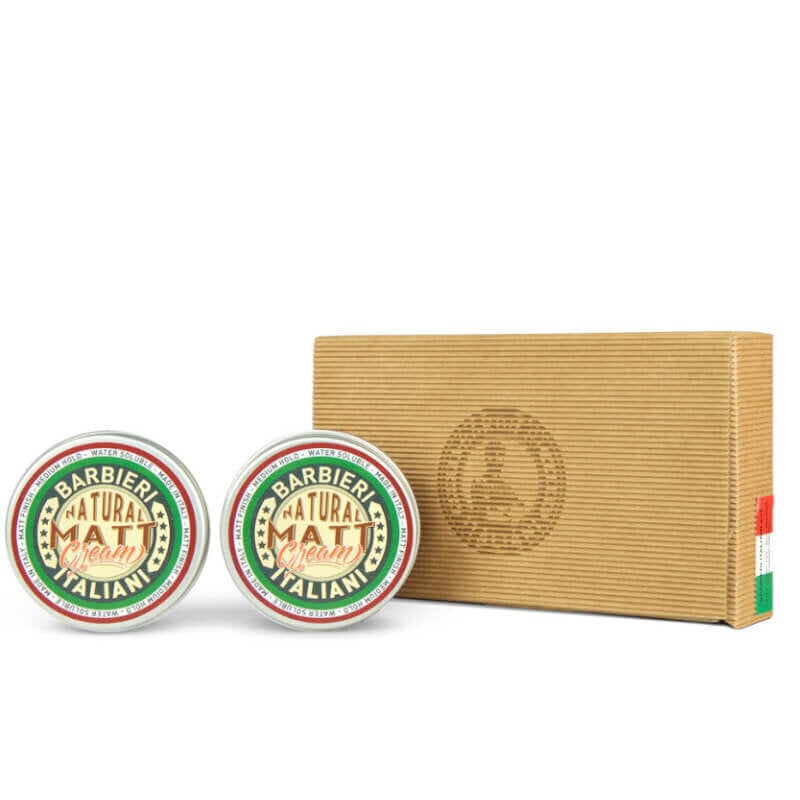 Barbieri Italiani Matkakokoinen hiusten mattapintainen pomadi 2x100ml hinta ja tiedot | Kampaamotuotteet | hobbyhall.fi