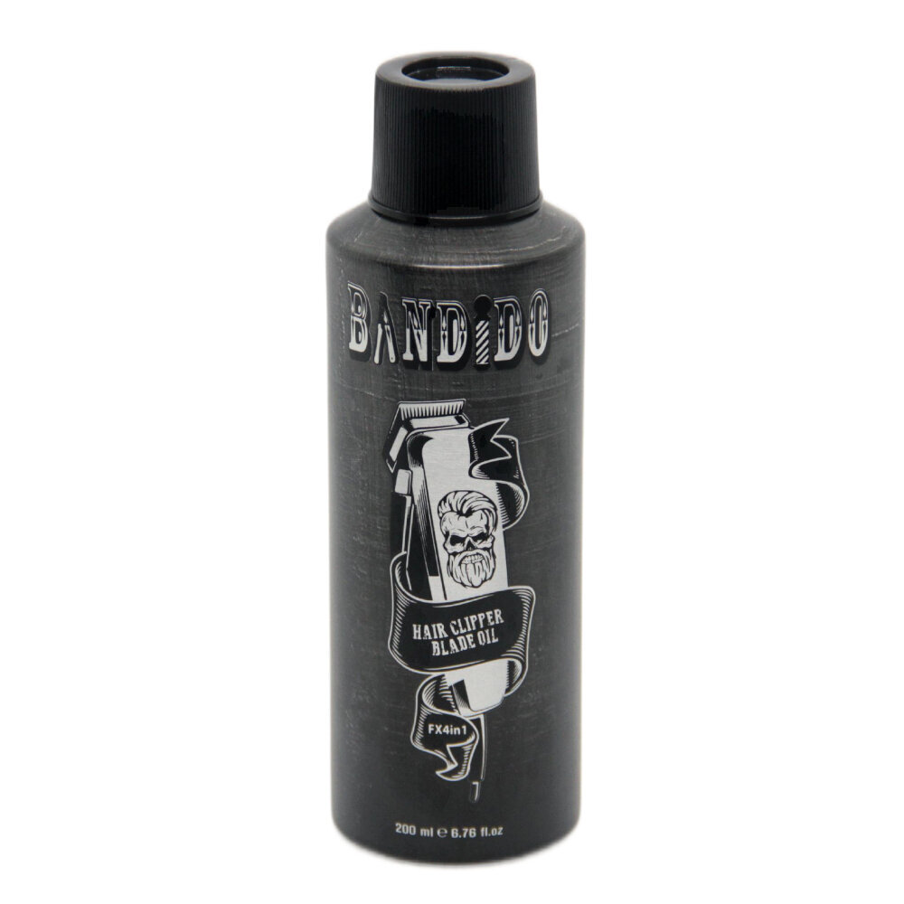 BANDIDO Clipper Blade Oil Spray, teräöljysuihke trimmeriterien huoltoon, 200 ml hinta ja tiedot | Puhdistusaineet | hobbyhall.fi