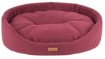 Amiplay soikea kanta Montana Burgundy S, 46x38x13 cm.