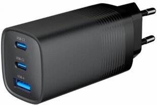 3-porttinen pikalaturi GEMBIRD 65 W GaN USB PowerDelivery hinta ja tiedot | Puhelimen laturit | hobbyhall.fi