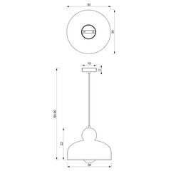 Ripustusvalaisin 1xe27 hinta ja tiedot | Riippuvalaisimet | hobbyhall.fi