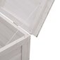 vidaXL Ulkosäilytyslaatikko valkoinen 198,5x50x56,5 cm täysi kuusi hinta ja tiedot | Kompostorit ja jäteastiat | hobbyhall.fi
