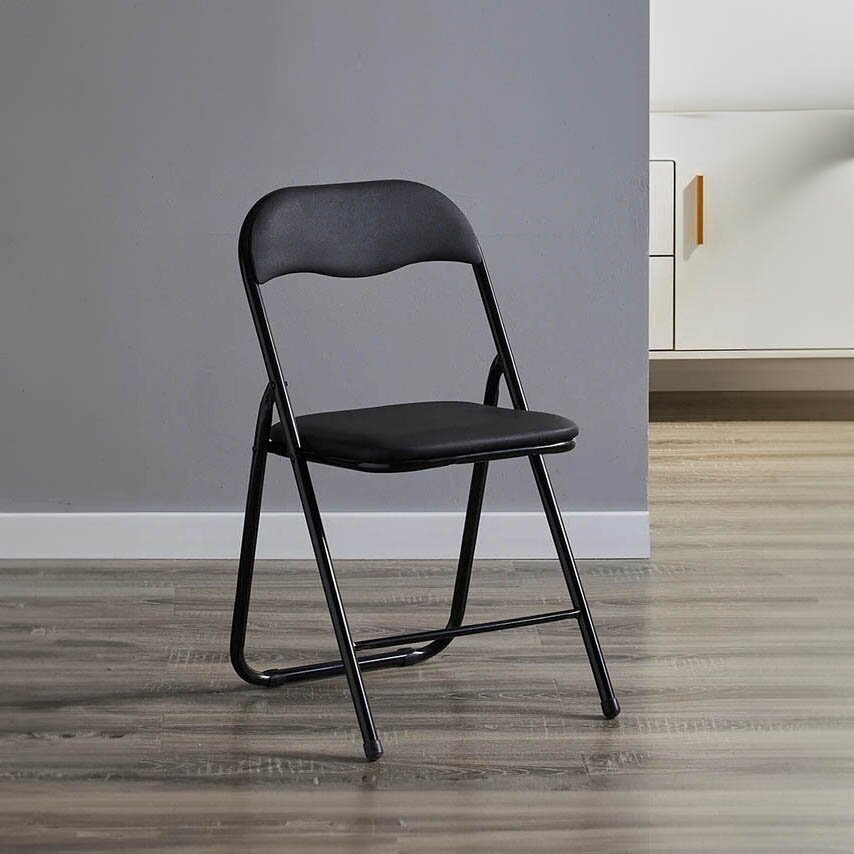Kokoontaitettava tuoli - Basico, 1 kpl, musta hinta ja tiedot | Ruokapöydän tuolit | hobbyhall.fi
