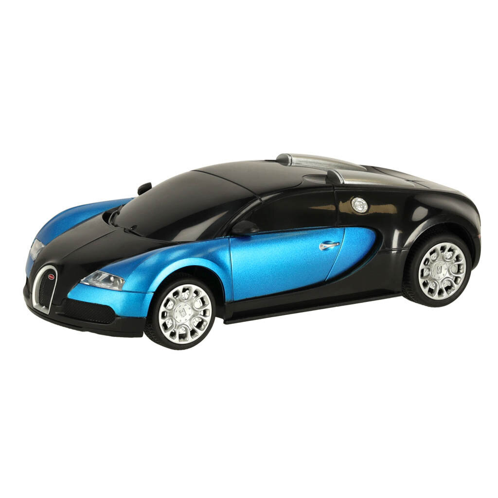 Kauko-ohjattava auto Bugatti Veyron, sininen hinta ja tiedot | Poikien lelut | hobbyhall.fi