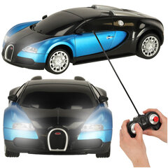 Kauko-ohjattava auto Bugatti Veyron, sininen hinta ja tiedot | Poikien lelut | hobbyhall.fi