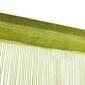 vidaXL String-verhot 2 kpl 100x250 cm Vihreä hinta ja tiedot | Verhot | hobbyhall.fi