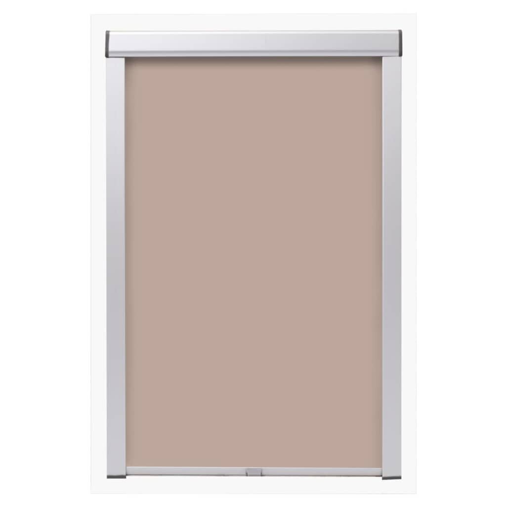 vidaXL Pimentävä rullaverho beige SK06 hinta ja tiedot | Rullaverhot | hobbyhall.fi