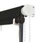 vidaXL Sisäänkelattava markiisi LEDillä 150x150 cm antrasiitti hinta ja tiedot | Aurinkovarjot ja markiisit | hobbyhall.fi