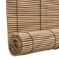 vidaXL Rullaverho bambu 80x220 cm ruskea hinta ja tiedot | Rullaverhot | hobbyhall.fi