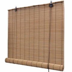 vidaXL Rullaverho bambu 140x220 cm ruskea hinta ja tiedot | Rullaverhot | hobbyhall.fi