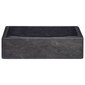 vidaXL Pesuallas musta 40x40x10 cm marmori hinta ja tiedot | Pesualtaat | hobbyhall.fi