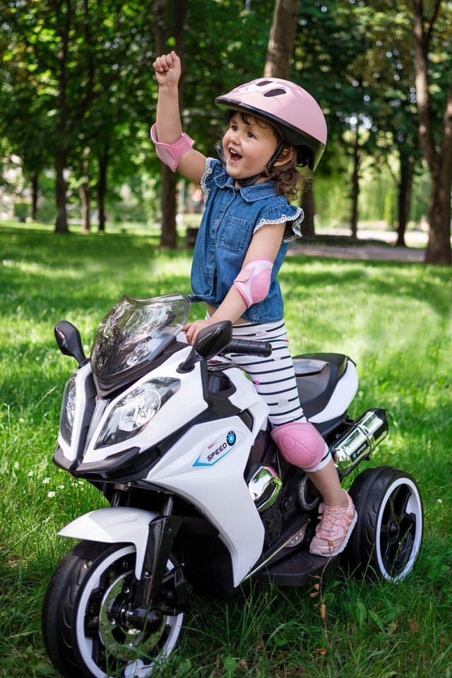 Lasten sähkömoottoripyörä, speed, punainen hinta ja tiedot | Lasten sähköautot | hobbyhall.fi