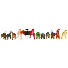 Dinosaurus-setti, 12 kpl hinta ja tiedot | Poikien lelut | hobbyhall.fi