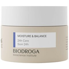 Kasvovoide, Biodroga, Moisture & Balance 24h Care, 50 ml hinta ja tiedot | Kasvovoiteet | hobbyhall.fi