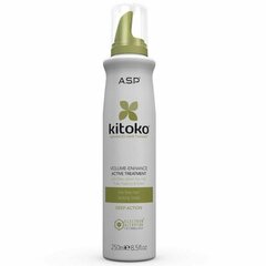 KITOKO Volume Enhance Active Treatment hiusvaahto, 250ml hinta ja tiedot | Kitoko Hiustenhoitotuotteet | hobbyhall.fi