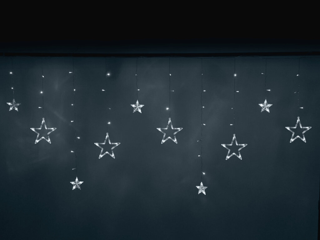 Verhon lamput tähdet, luonnonvalkoinen, 2,5 m. hinta ja tiedot | Jouluvalot | hobbyhall.fi