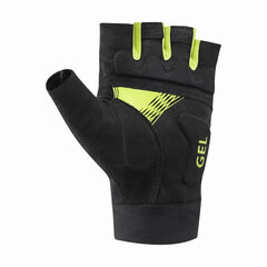 Käsineet Shimano Classic Gloves Yellow S, geeli (musta-keltainen) hinta ja tiedot | Pyöräilyhanskat | hobbyhall.fi