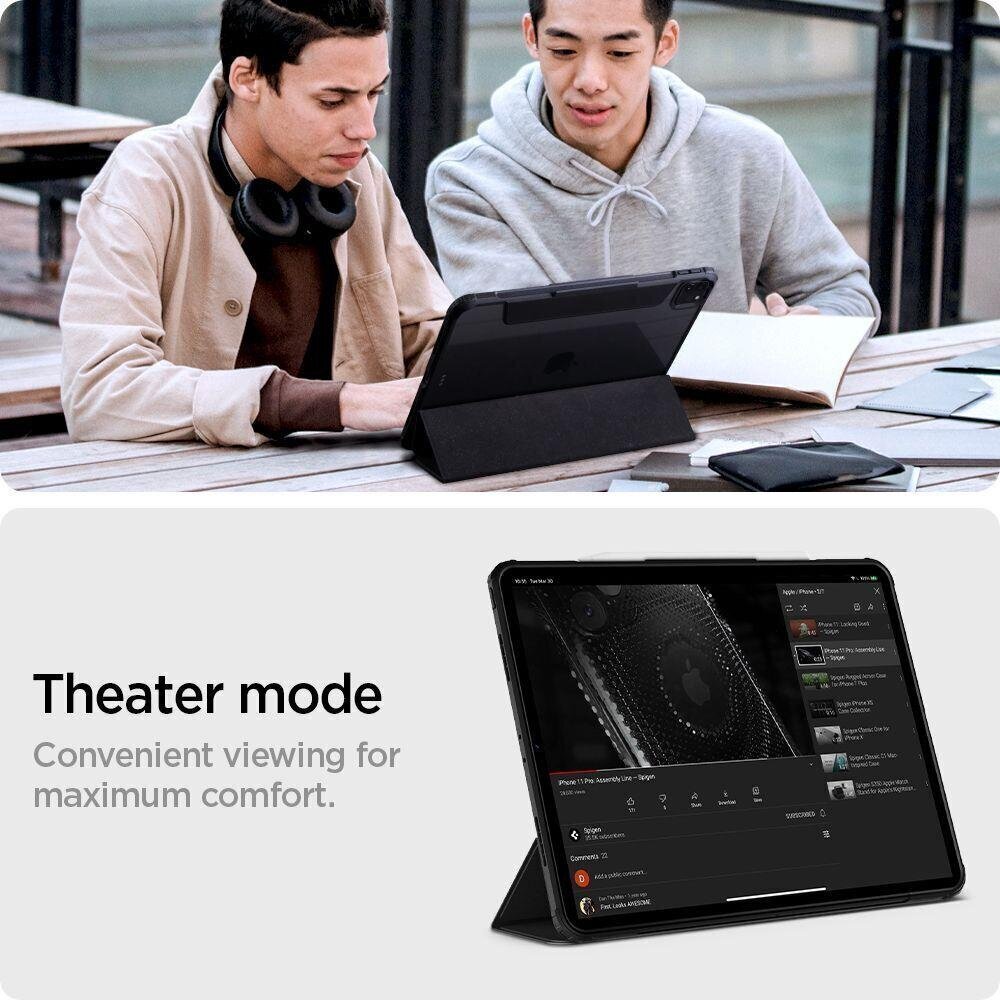 Kotelo Spigen iPad Pro 11:lle 2020/2021, musta hinta ja tiedot | Tablettien kotelot ja muut tarvikkeet | hobbyhall.fi