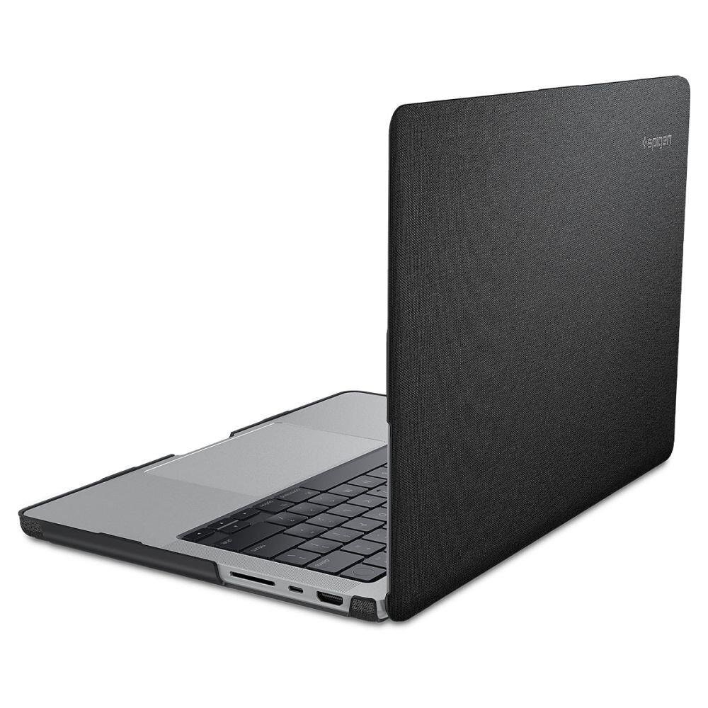 Spigen Urban Fit, Macbook Pro 14 2021-2022 musta hinta ja tiedot | Tietokonelaukut | hobbyhall.fi