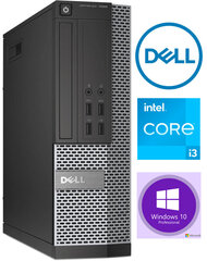 Dell 7020 SFF i3-4130 8GB 250GB HDD Windows 10 Professional hinta ja tiedot | Pöytätietokoneet | hobbyhall.fi
