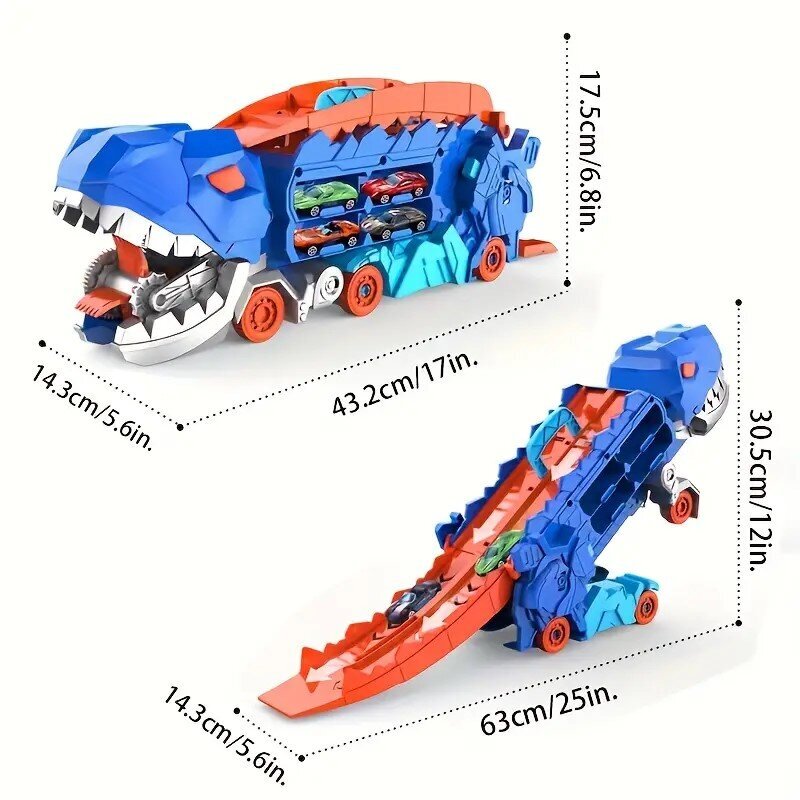 Autonkuljetusauto Dinosaur hinta ja tiedot | Poikien lelut | hobbyhall.fi