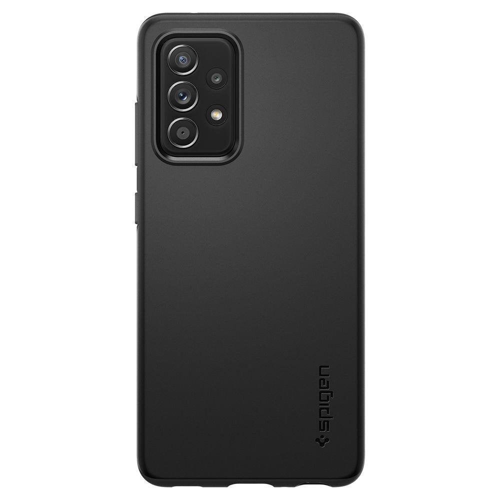 Spigen Galaxy A52 / A52 5G / A52s 5G MUSTA hinta ja tiedot | Puhelimen kuoret ja kotelot | hobbyhall.fi