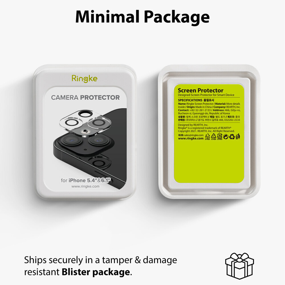 Ringke kamerasuoja iPhone 13 / iPhone 13 mini C1G021 hinta ja tiedot | Näytönsuojakalvot ja -lasit | hobbyhall.fi