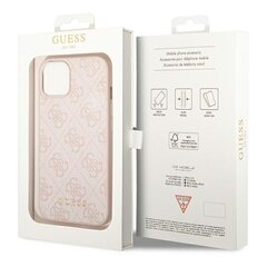 Guess GUHCP14MG4GFPI iPhone 14 Plus:lle, vaaleanpunainen hinta ja tiedot | Puhelimen kuoret ja kotelot | hobbyhall.fi