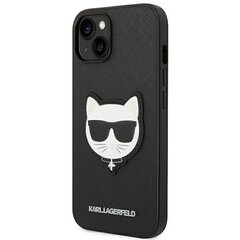 Karl Lagerfeld KLHCP14SSAPCHK iPhone 14:lle, musta hinta ja tiedot | Puhelimen kuoret ja kotelot | hobbyhall.fi