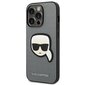 Karl Lagerfeld KLHCP14XSAPKHG iPhone 14 Pro Maxille, harmaa hinta ja tiedot | Puhelimen kuoret ja kotelot | hobbyhall.fi