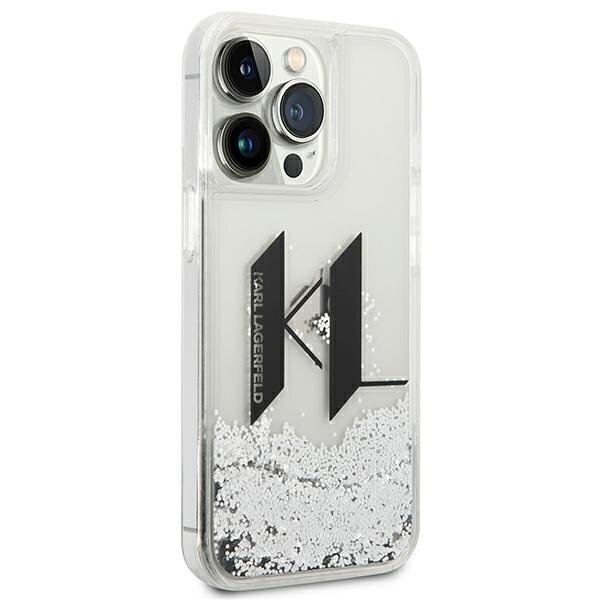 Karl Lagerfeld KLHCP14XLBKLCS iPhone 14 Pro Maxille, kirkas hinta ja tiedot | Puhelimen kuoret ja kotelot | hobbyhall.fi