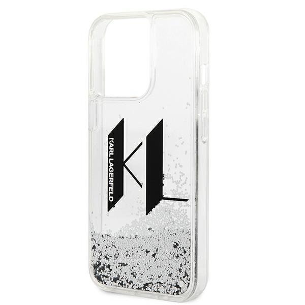 Karl Lagerfeld KLHCP14XLBKLCS iPhone 14 Pro Maxille, kirkas hinta ja tiedot | Puhelimen kuoret ja kotelot | hobbyhall.fi