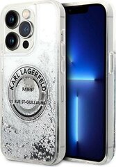 Karl Lagerfeld KLHCP14LLCRSGRS iPhone 14 Prolle, hopea hinta ja tiedot | Puhelimen kuoret ja kotelot | hobbyhall.fi