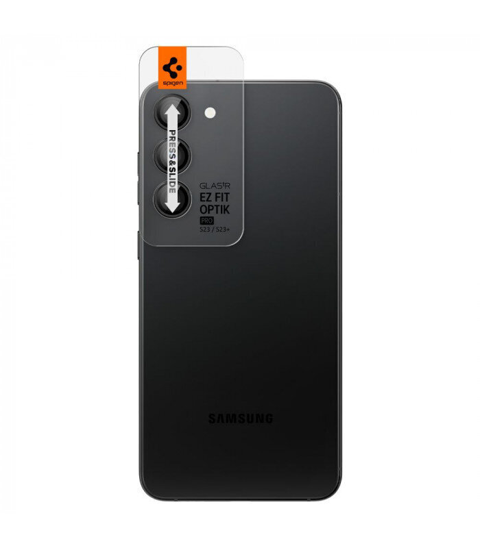 Kameran suoja Spigen Samsung Galaxy S23 / S23 Plus -puhelimelle hinta ja tiedot | Näytönsuojakalvot ja -lasit | hobbyhall.fi